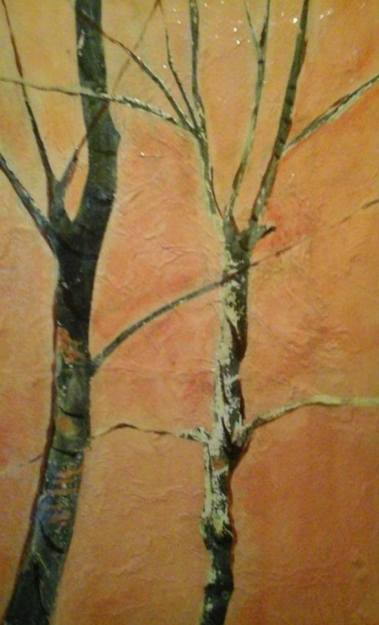 Original Expressionism Landscape Painting by Verónica Husillos Álvaro