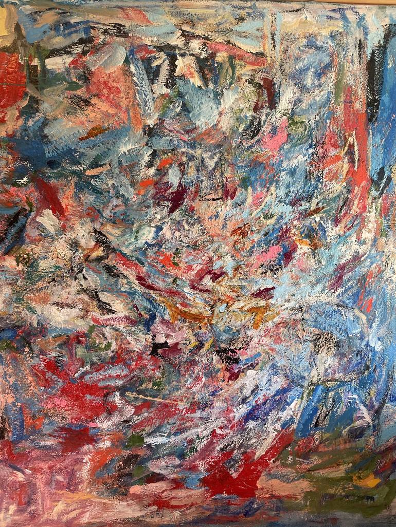 Original Abstract Expressionism Abstract Painting by Zach Kidwell