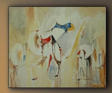 Original Abstract Expressionism Abstract Paintings by Yura Harutyunyan