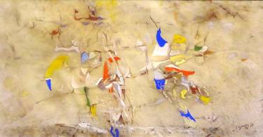 Original Modern Abstract Paintings by YURA HARUTYUNYAN