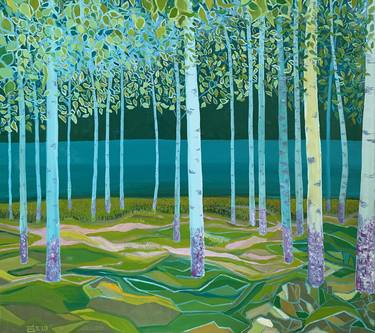Original Fine Art Nature Painting by Oleg Yan