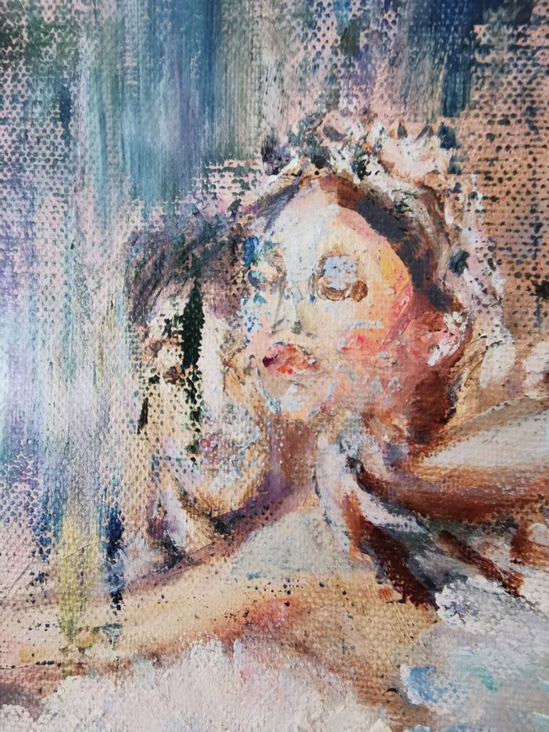 Original Contemporary Women Painting by Aloo San