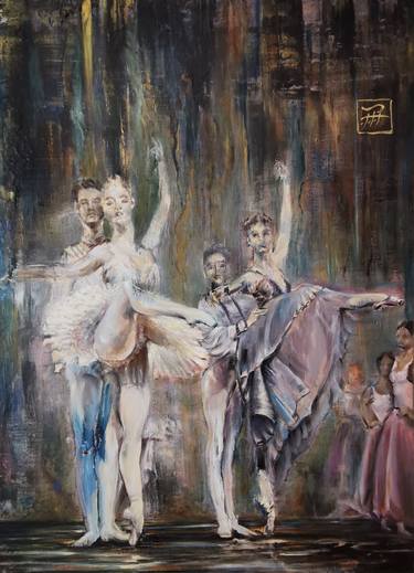 Original Figurative Light Paintings by Aloo San