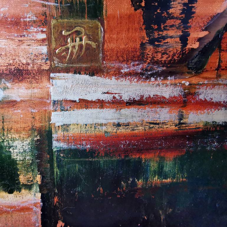 Original Contemporary Nude Painting by Aloo San