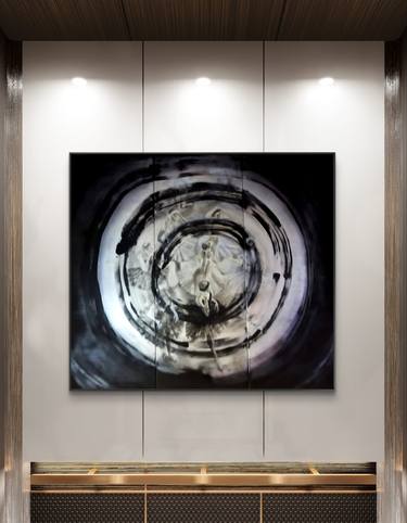 Original Abstract Expressionism Women Painting by Aloo San