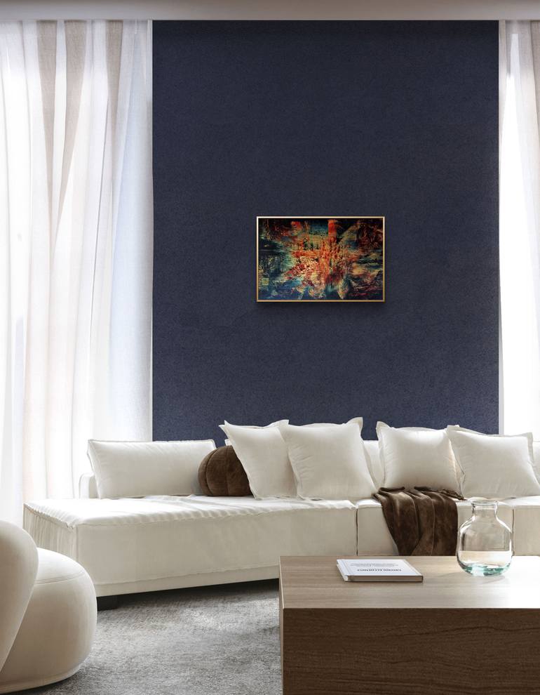 Original Abstract Painting by Aloo San