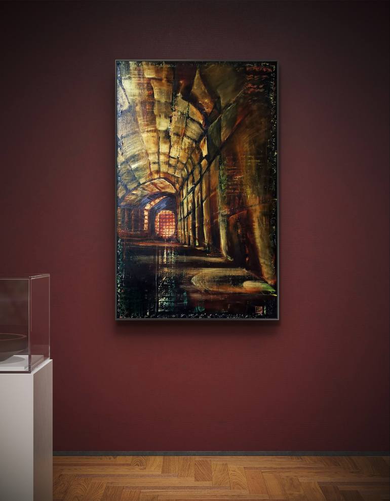 Original Contemporary Light Paintings by Aloo San