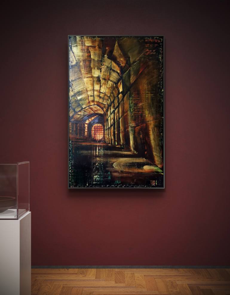 Original Contemporary Light Painting by Aloo San