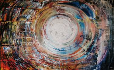 Print of Abstract Outer Space Paintings by Elena TIKHOMIROVA