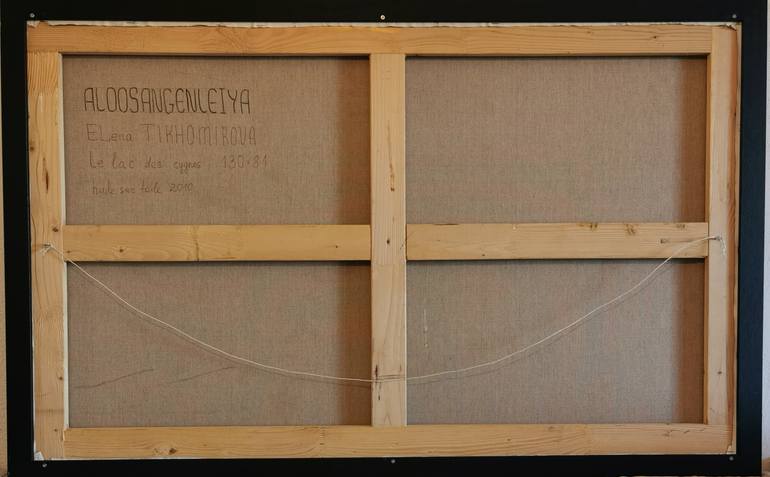 Original Abstract Expressionism Abstract Painting by Aloo San