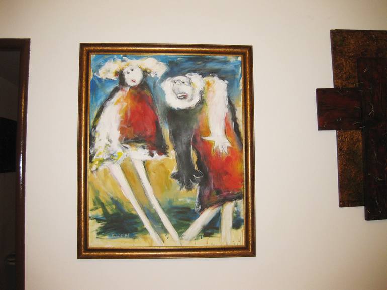 Original Figurative Religious Painting by Agop Gemdjian