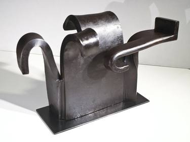 Original Abstract Sculpture by Juan Luis Estevez