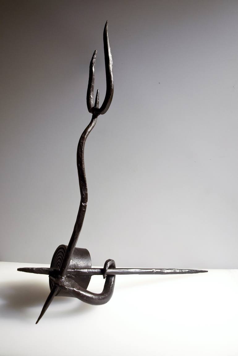 Original Abstract Sculpture by Juan Luis Estevez