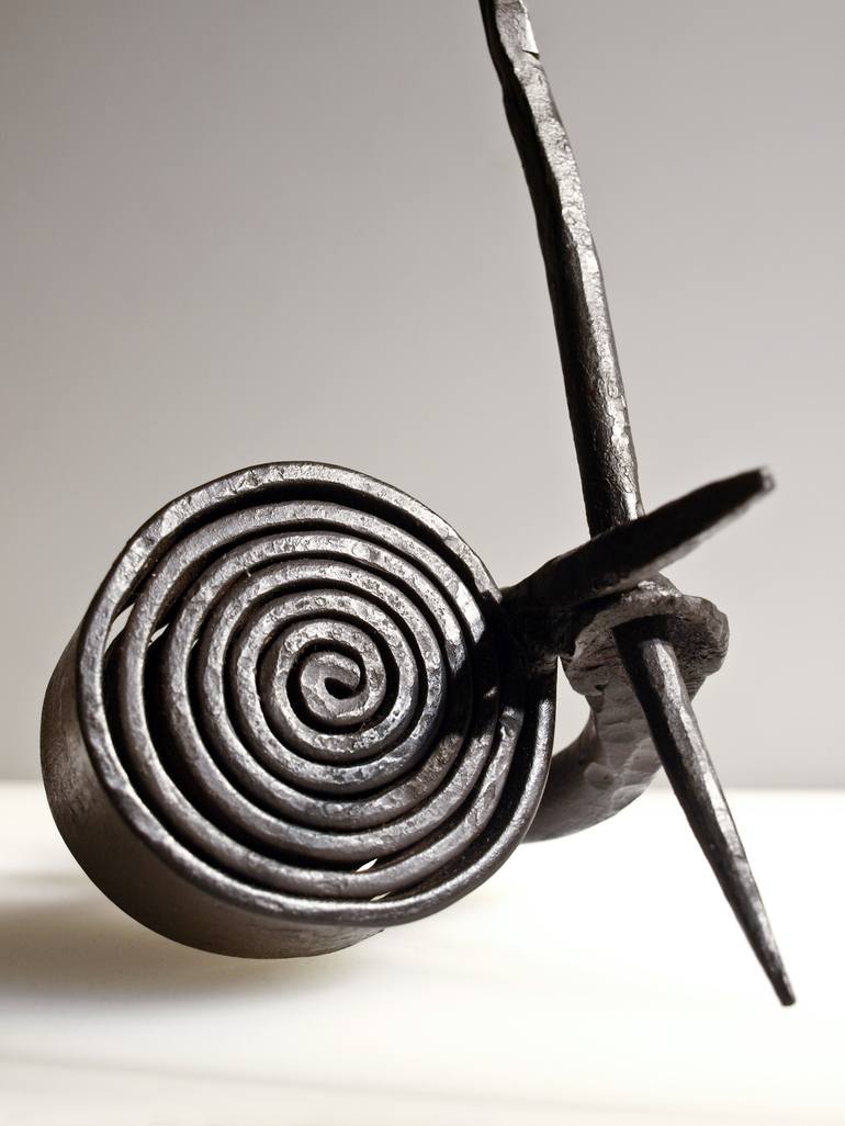 Original Abstract Sculpture by Juan Luis Estevez