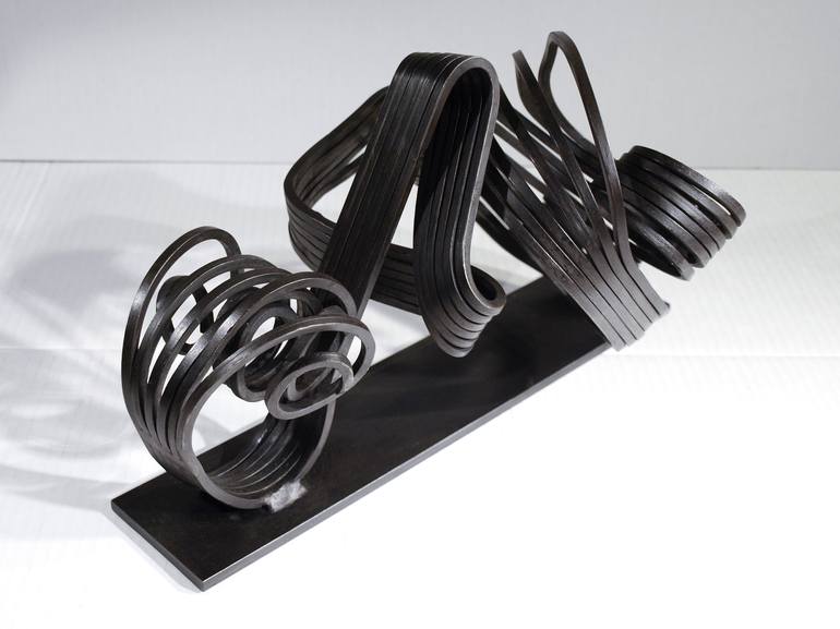 Original Abstract Sculpture by Juan Luis Estevez