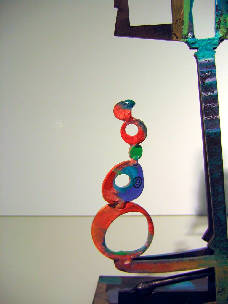 Original Abstract Sculpture by Juan Luis Estevez