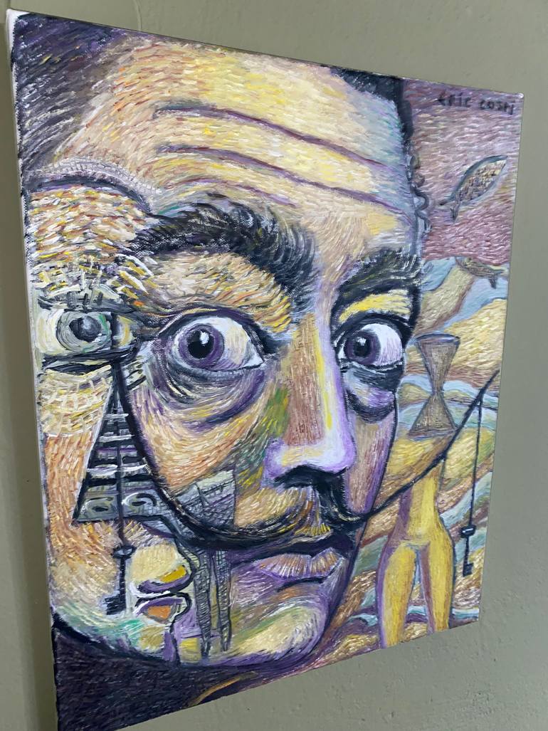 Original Surrealism Fantasy Painting by Eric Cospi