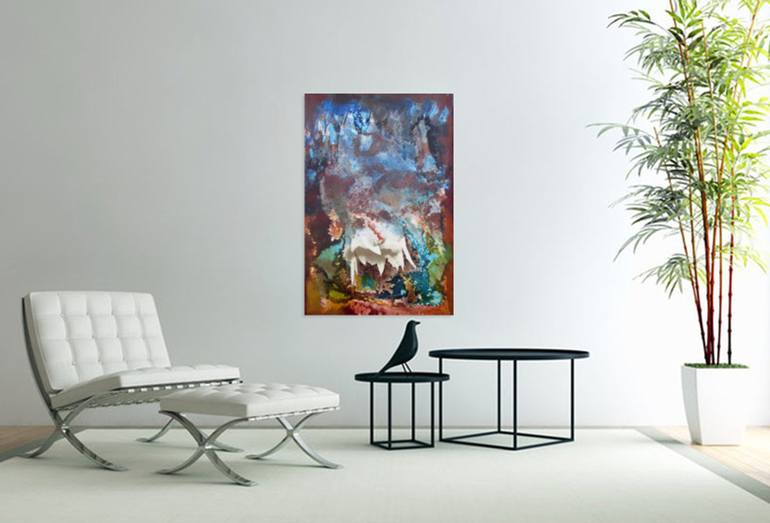 Original Abstract Painting by Claudio Boczon