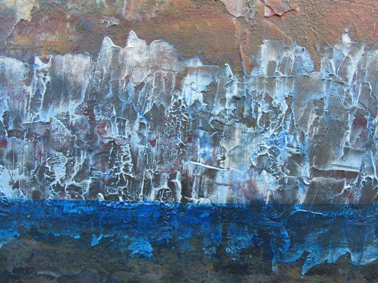 Original Abstract Expressionism Landscape Mixed Media by Claudio Boczon