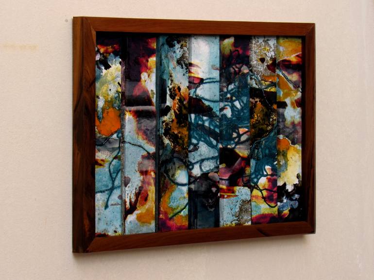 Original Abstract Classical mythology Mixed Media by Claudio Boczon