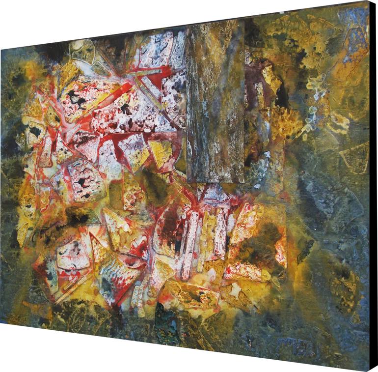 Original Abstract Expressionism Landscape Painting by Claudio Boczon
