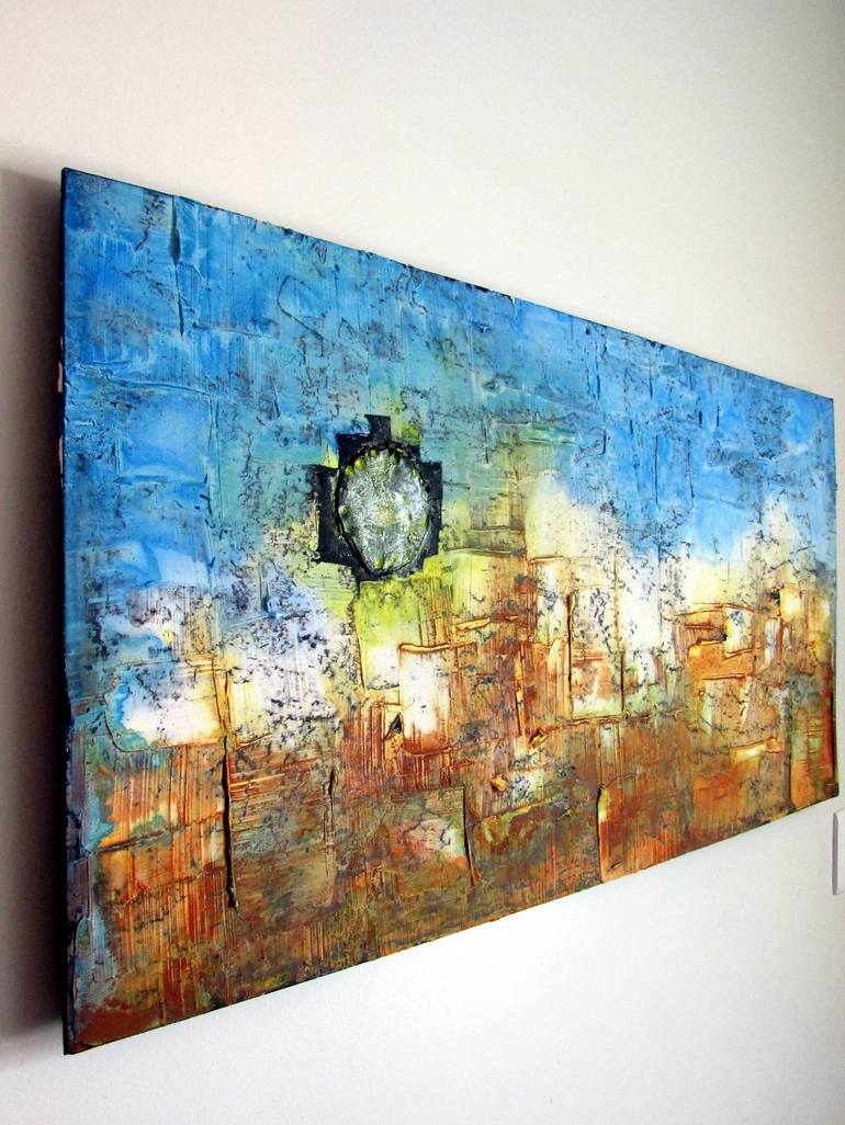 Original Abstract Landscape Painting by Claudio Boczon