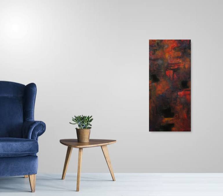 Original Abstract Expressionism World Culture Painting by Claudio Boczon