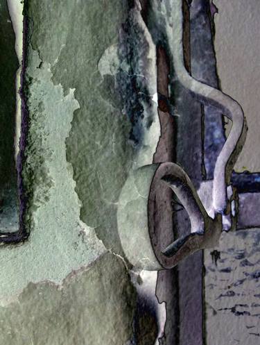 Print of Abstract Architecture Mixed Media by Claudio Boczon
