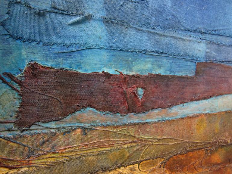 Original Abstract Landscape Painting by Claudio Boczon