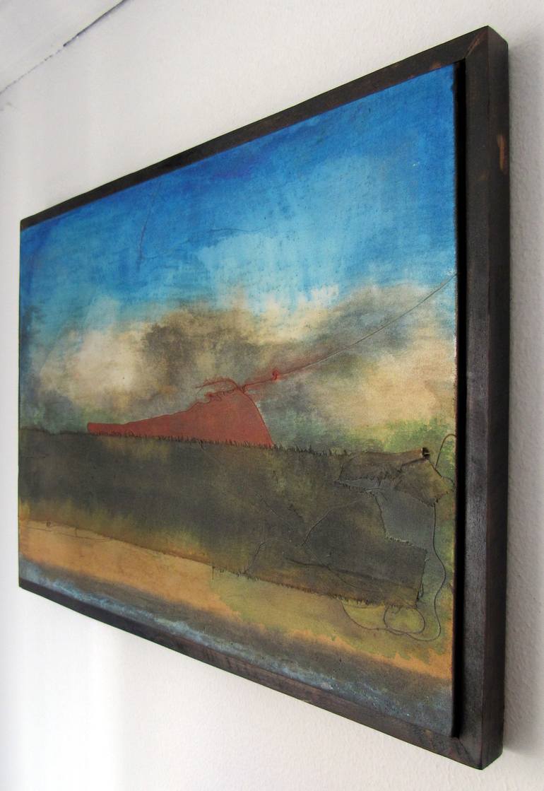 Original Abstract Landscape Painting by Claudio Boczon