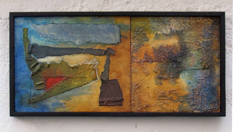 Original Abstract Landscape Painting by Claudio Boczon