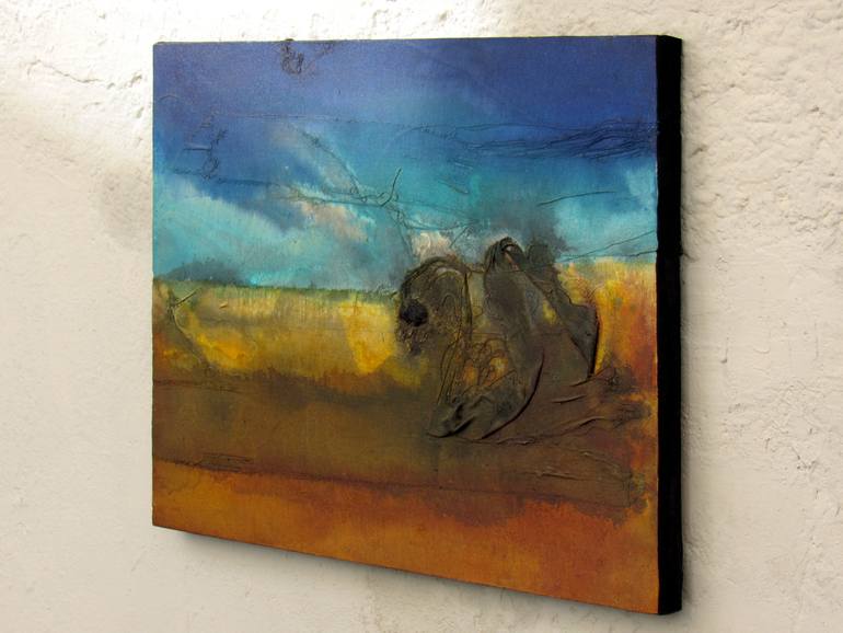 Original Abstract Landscape Painting by Claudio Boczon