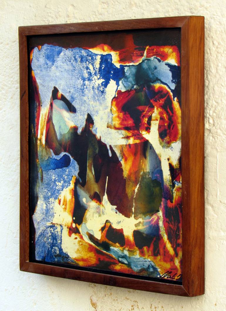 Original Abstract Classical mythology Painting by Claudio Boczon