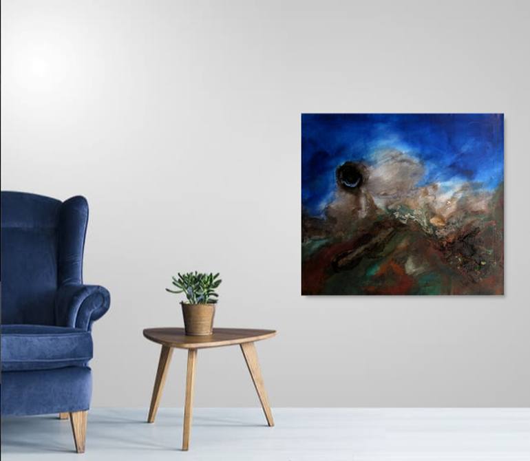 Original Abstract Landscape Painting by Claudio Boczon