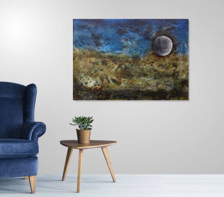 Original Abstract Landscape Painting by Claudio Boczon