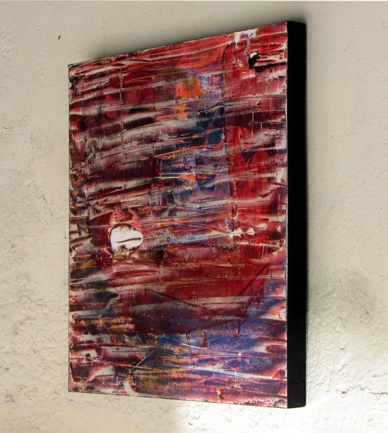 Original Abstract Expressionism Abstract Painting by Claudio Boczon
