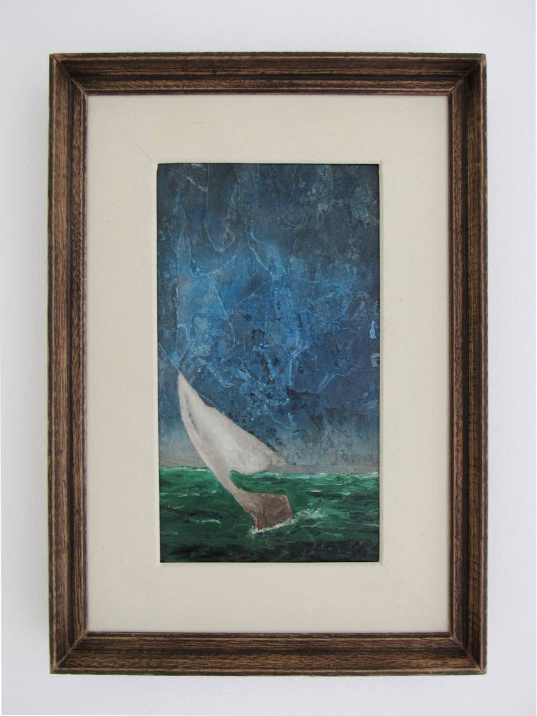 Original Sailboat Painting by Claudio Boczon
