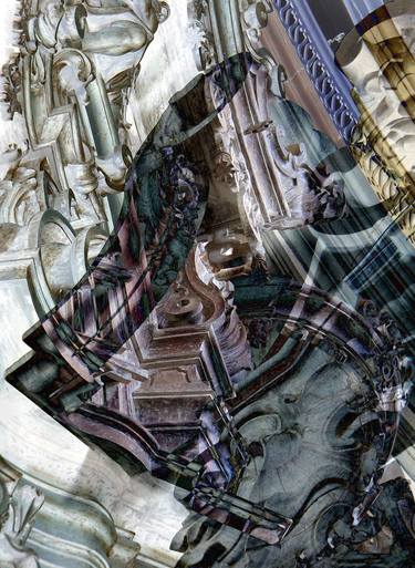 Original Architecture Mixed Media by Claudio Boczon