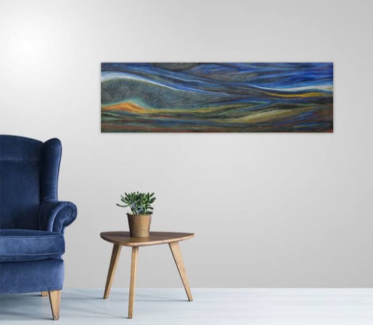 Original Abstract Landscape Painting by Claudio Boczon