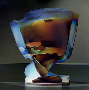 Original Abstract Still Life Mixed Media by Claudio Boczon