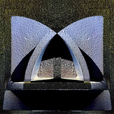 Original Geometric Mixed Media by Claudio Boczon