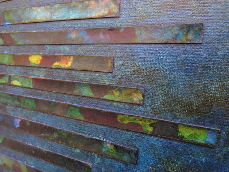 Original Abstract Landscape Painting by Claudio Boczon