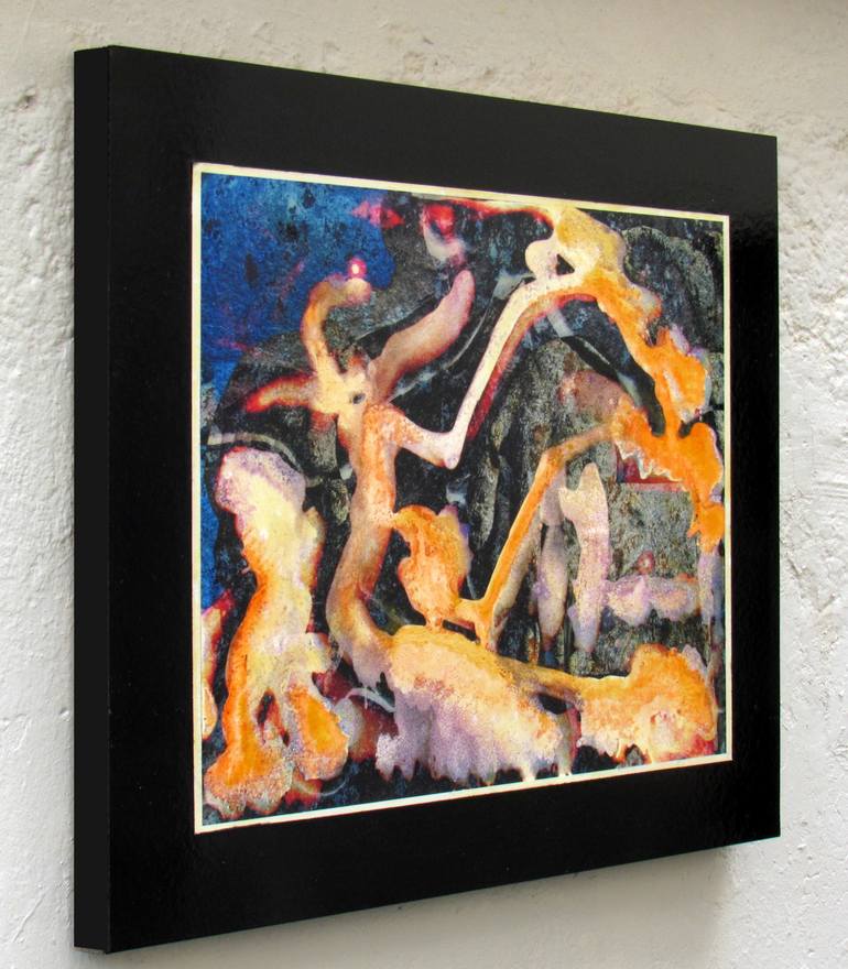 Original Abstract Classical mythology Painting by Claudio Boczon