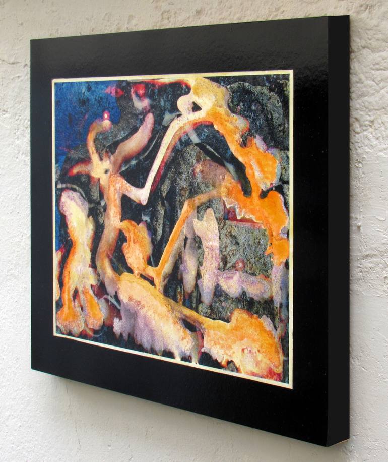 Original Abstract Classical mythology Painting by Claudio Boczon