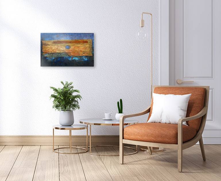 Original Abstract Landscape Painting by Claudio Boczon