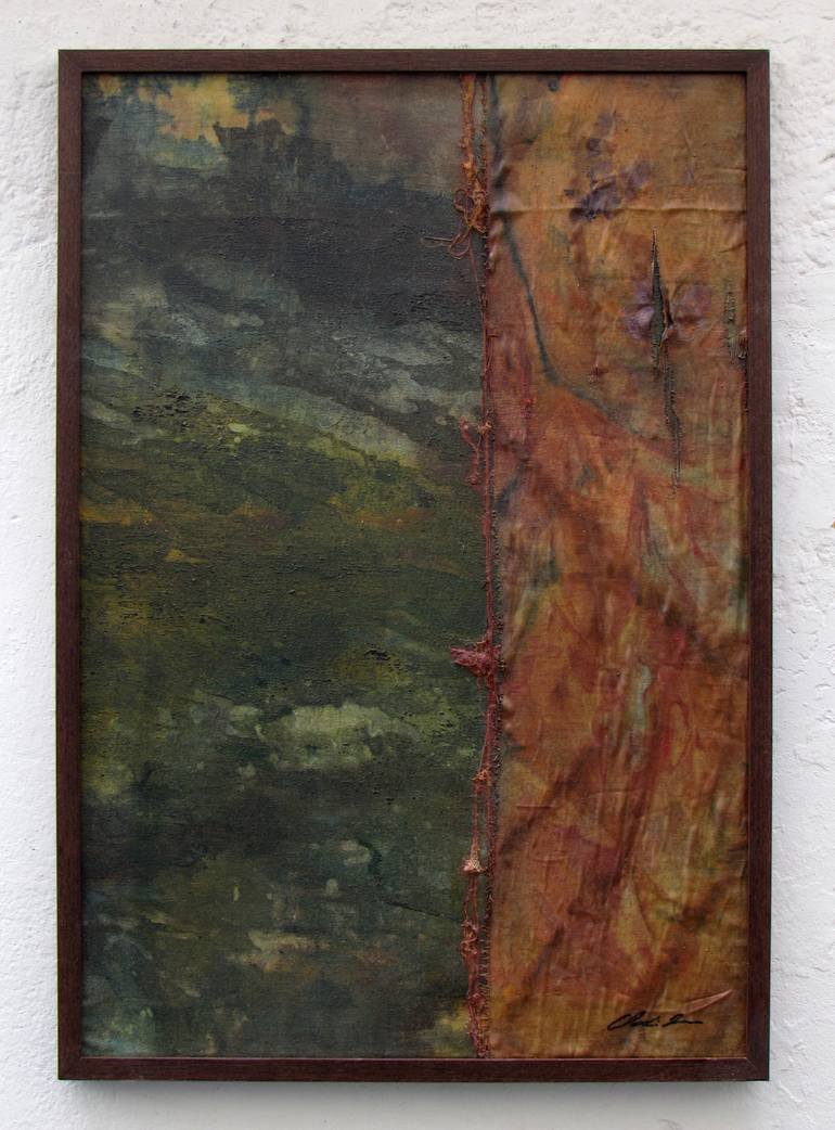 Original Abstract Landscape Painting by Claudio Boczon