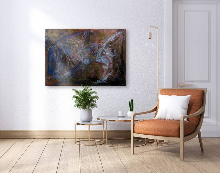 Original Abstract Culture Painting by Claudio Boczon
