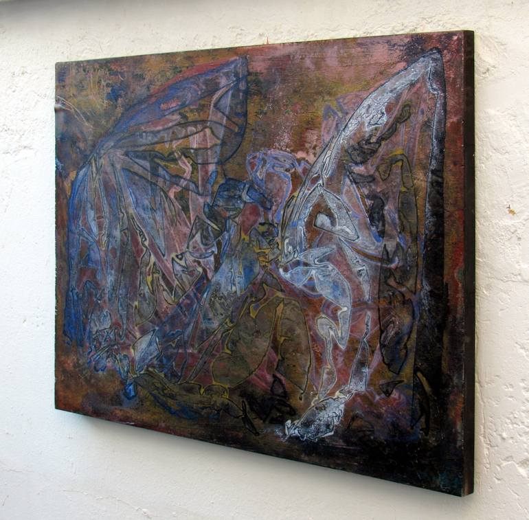 Original Abstract Culture Painting by Claudio Boczon