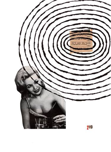 Original Conceptual Women Collage by Mark Kaufman