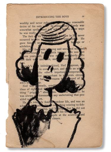Original Dada People Drawings by Mark Kaufman